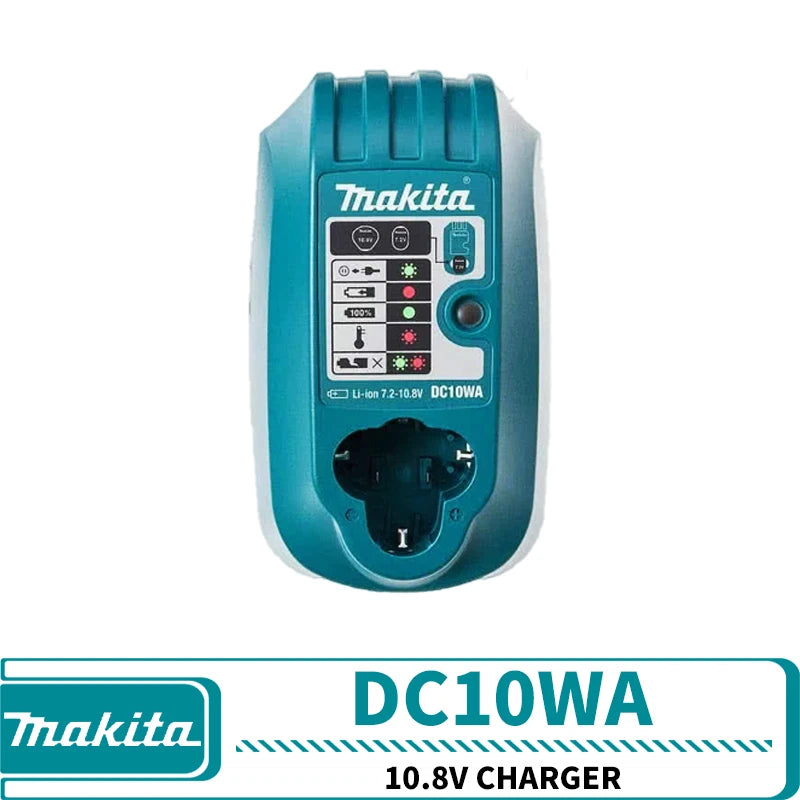 Makita BL1013 10.8V 1.3Ah Lithium-Ion Battery DC10WA 10.8V Charger Set For 10.8V Lithium Power Tools Drill Driver Wrench