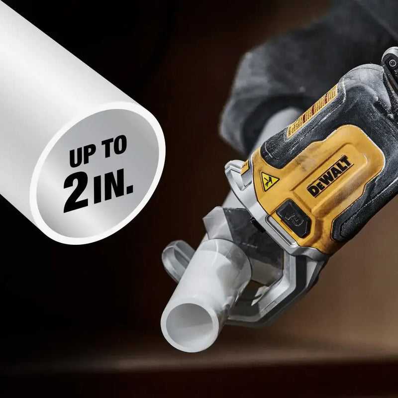 DEWALT IMPACT CONNECT™ DWACPRIR Copper Pipe Cutter Attachment DWAPVCIR PVC/PEX Pipe Cutter Attachment Power Tool Accessories