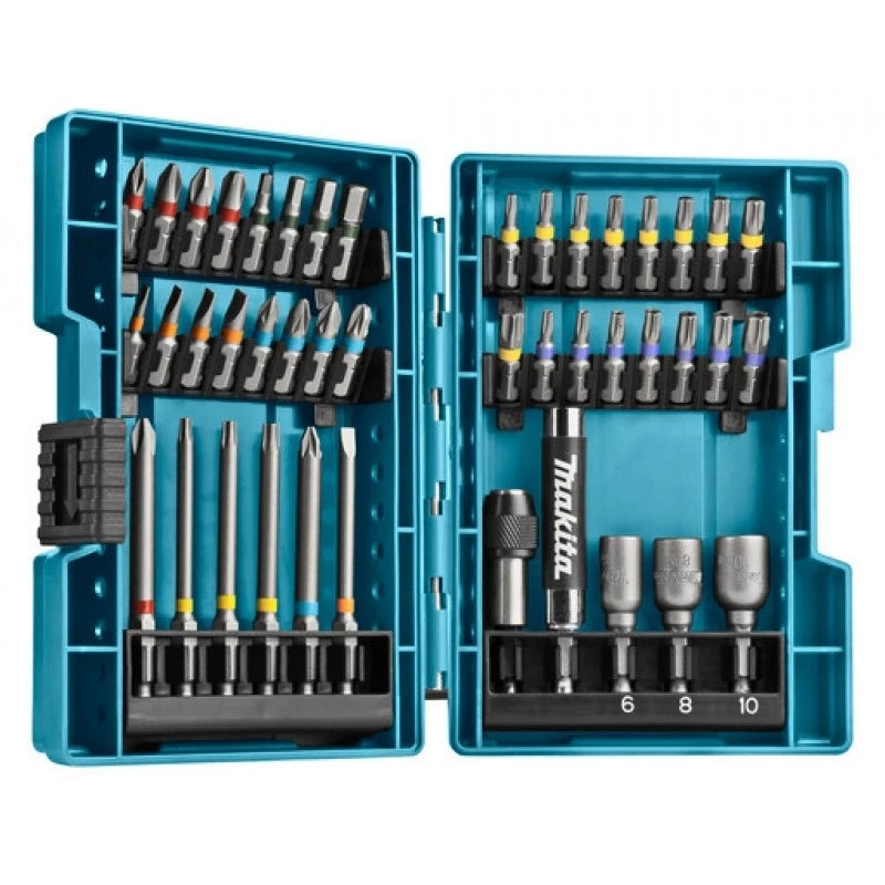 Makita B-55697 Colour Screw Bit Set 43PC Driver Power Tool Accessories