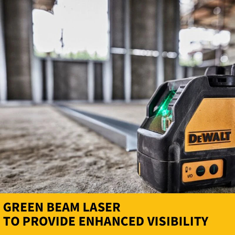 DEWALT DW088CG Cordless Laser Levels Green Cross Line Laser High Precision Horizontal Vertical Laser Level