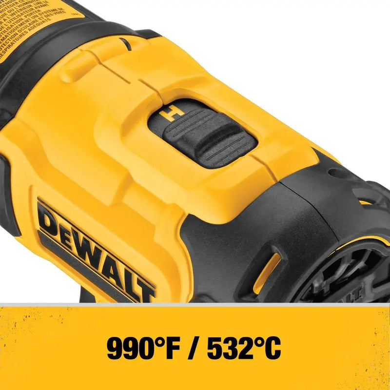 DEWALT DCE530 Kit Cordless Heat Gun Heat Shrink Wrapping Lithium Battery Tools 20V Air Gun With Battery Charger