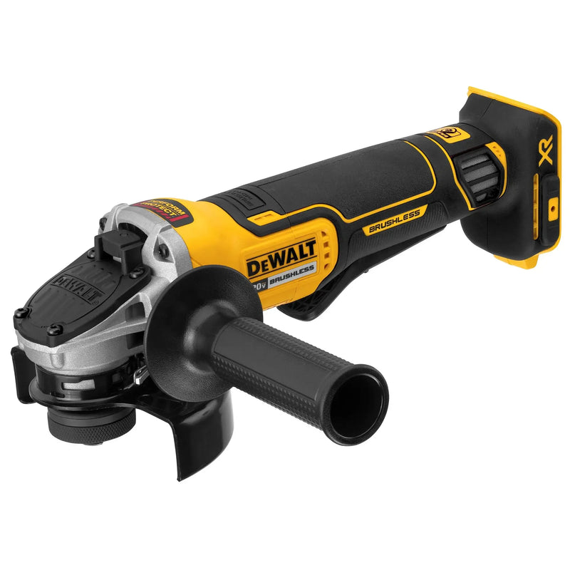 DEWALT DCG413 Brushless Cordless Paddle Switch Small 115MM(4.5in.) Angle Grinder With KICKBACK BREAK™ 20V Lithium Power Tools