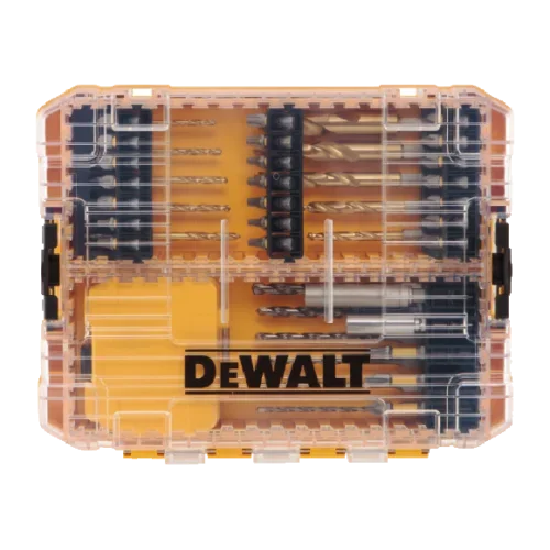 DEWALT DWACS65 65PCS Drill Driver Bit Accessories Set With Tough Medium Case Power Tool Accessories