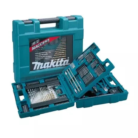 Makita D-37194 200 Pc Metric Drill  Driver Bit And Hand Tool Combination Set Power Tool Accessories