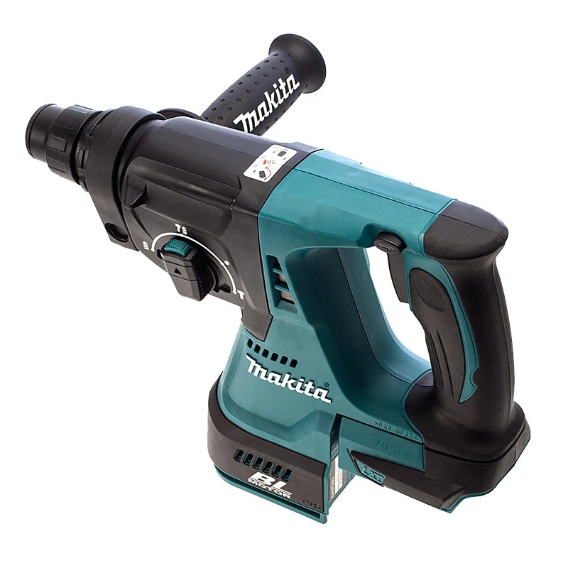 Makita DHR202Z Rotary Hammer 18V Cordless Li-ion SDS Plus 20mm Drill Walls Construction Site Dedicated Strong Power Bare Tool