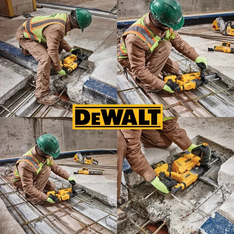 DEWALT Cordless Dust Extractor DWH205DH Lithium Battery Tools For DCH263 1-1/8 in. SDS Plus D-Handle Rotary Hammer