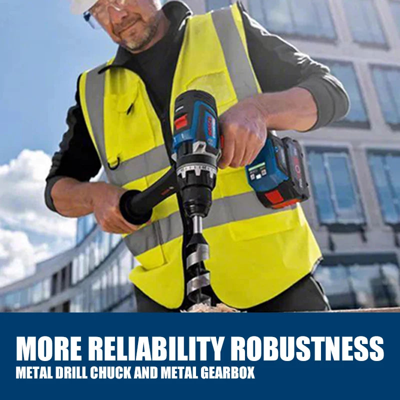 BOSCH GSR 18V-150 C Brushless Cordless Drill Driver 18V Lithium Battery Power Tools Electric Screwdriver 2200RPM 150NM