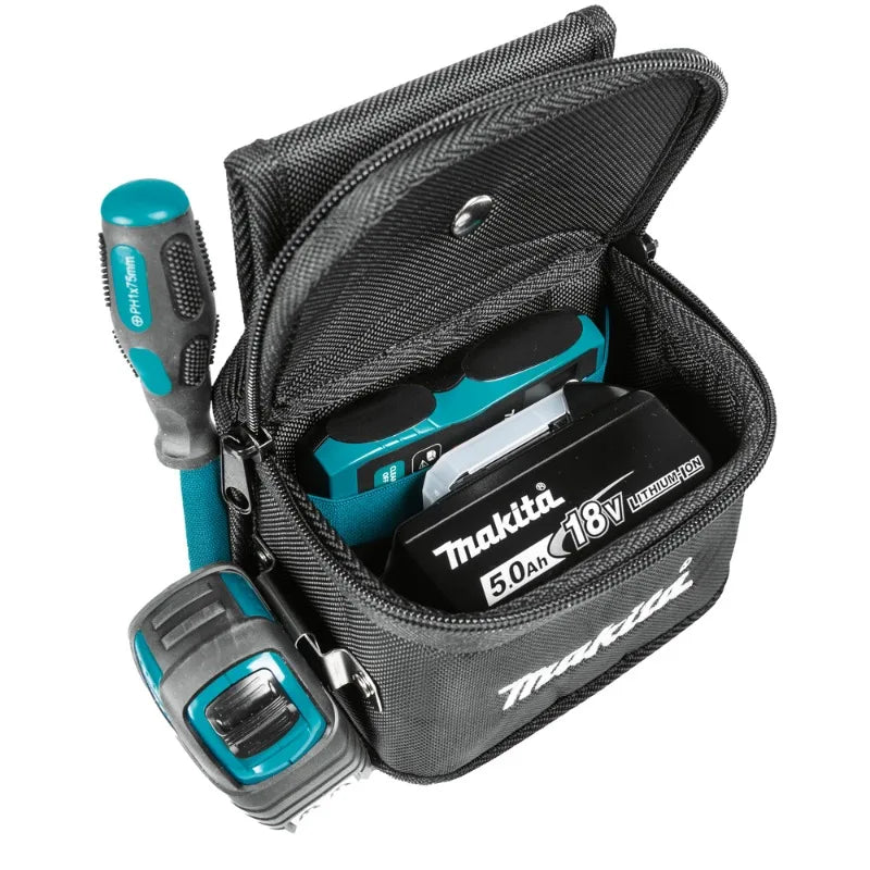 Makita E-15263 Zip Top Pouch Dual Battery or Fixings Power Tool Accessories