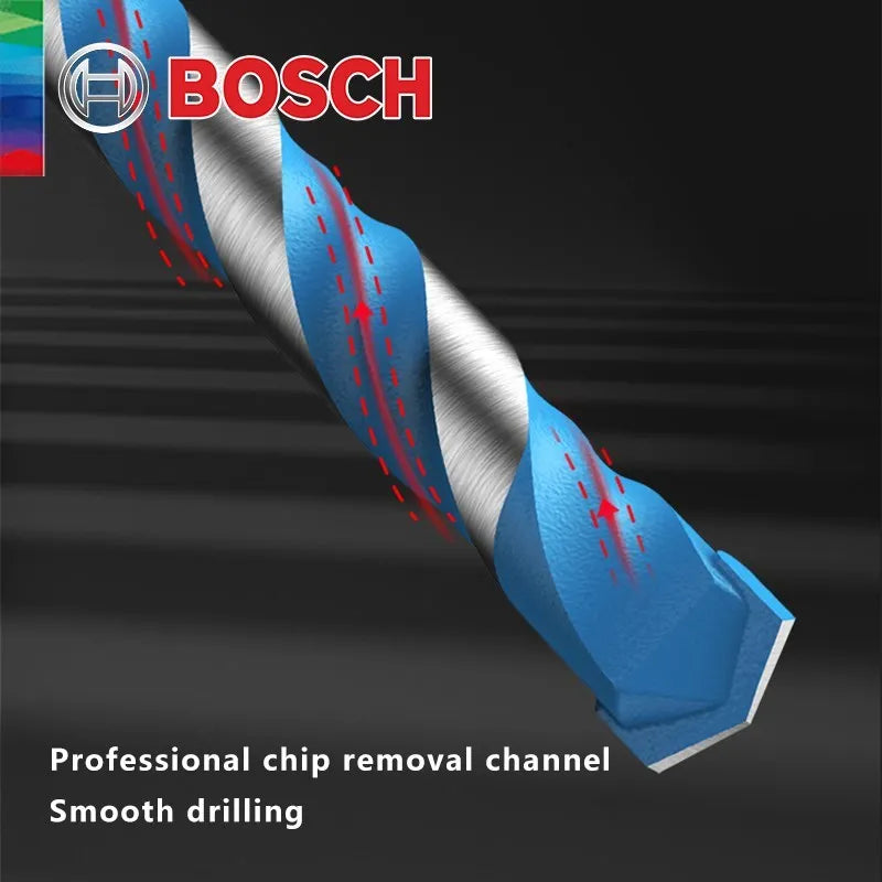 Original BOSCH Drill Bits Multifunctional Triangle Glass Wood Metal Drill Bit Ceramic Tile Wall Hole Cutter Professional Tools