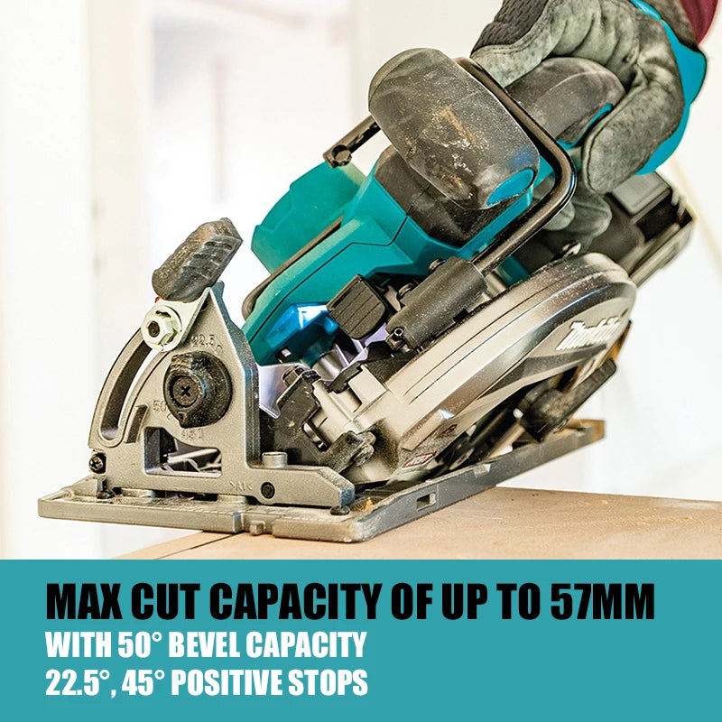 Makita HS012GZ Brushless Cordless 165mm (6- ½") Circular Saw 40V XGT Lithium Power Tools 5200RPM Wood Saw