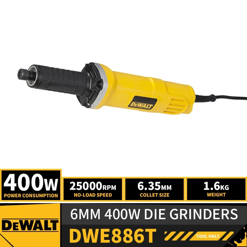 DEWALT DWE886T 6MM Die Grinders 25000RPM 400W 220V