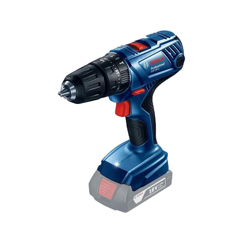 BOSCH GSB 180-LI Cordless Compact Impact Drill Driver 18V Lithium Power Tools Electric Screwdriver 1900RPM 27000IPM 54NM