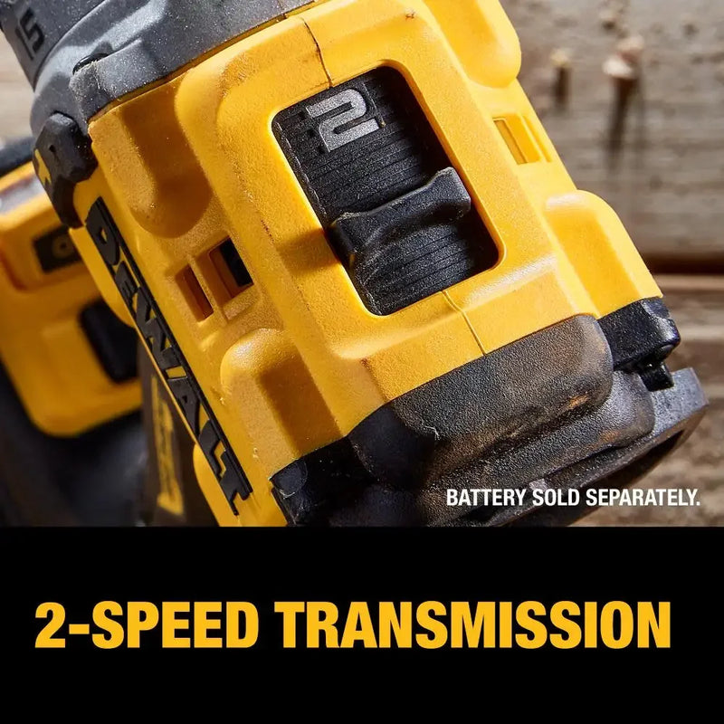 DeWalt DCD805 1/2in Brushless Cordless Hammer Drill Driver 20V Lithium Power Tools 2000RPM 90NM 34000IPM