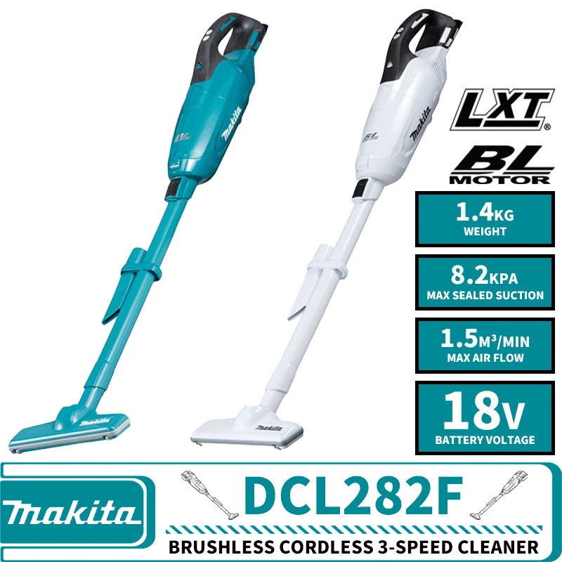 Makita DCL282FZX6 DCL282ZWX6 Brushless Cordless 3-Speed Cleaner with LED Light 18V LXT BL Lithium Power Tools