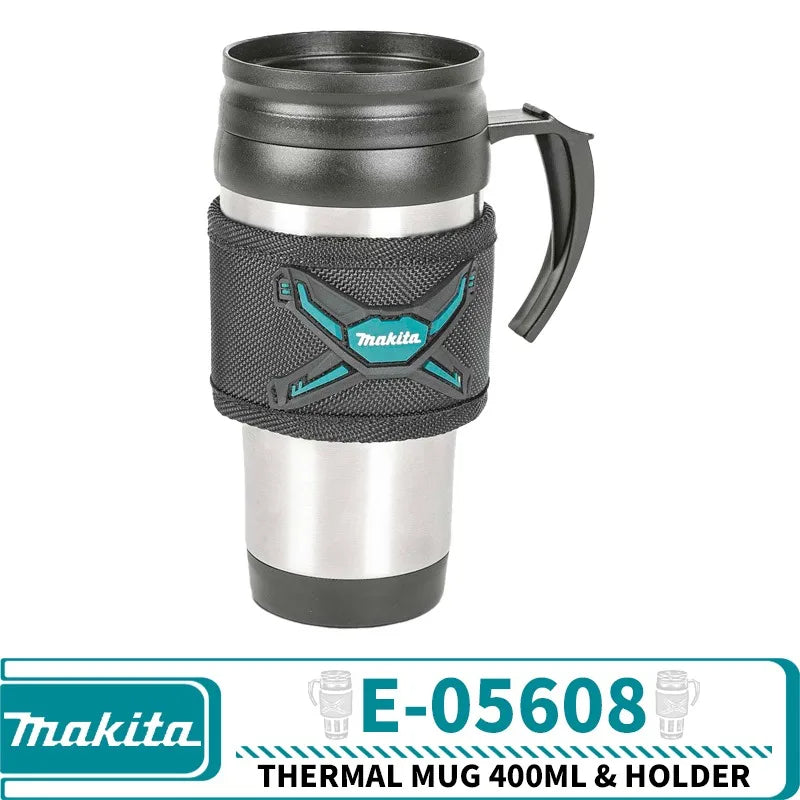 Makita E-05608 Thermal Mug 400ML & Holder Power Tool Accessories