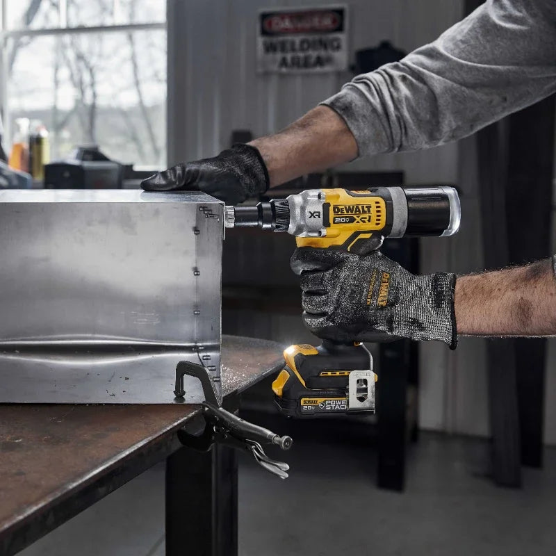 DEWALT DCF414 Brushless Cordless 1/4" (6.4MM) Rivet Tool 20V Lithium Power Tools 20KN