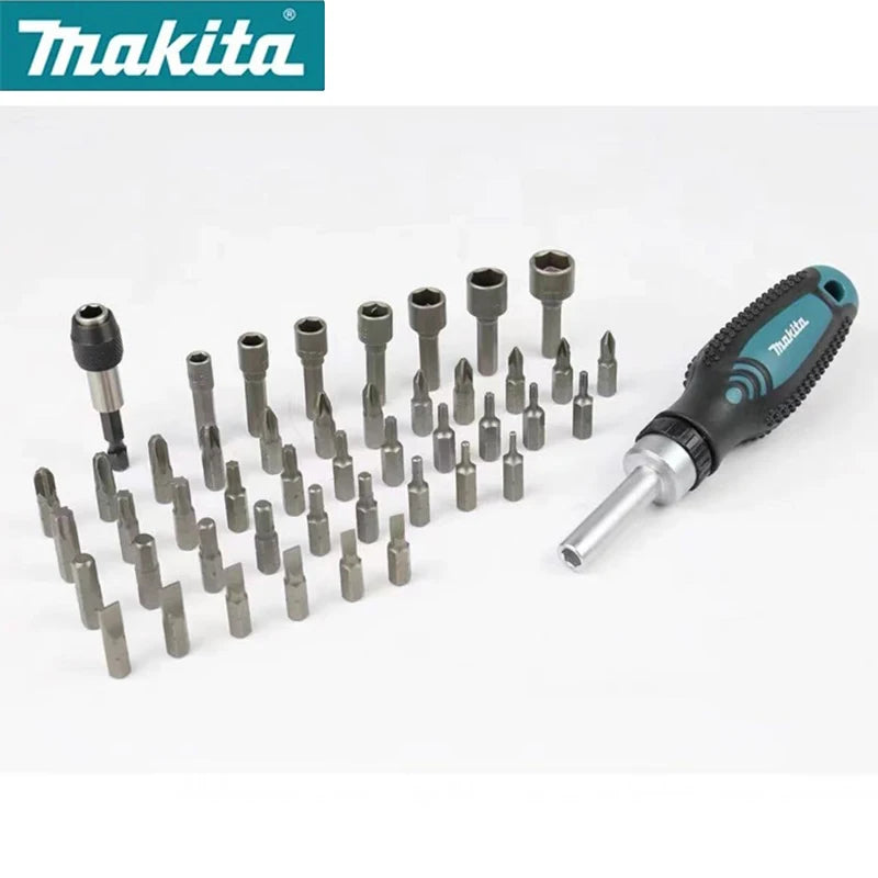 Makita B-36170 Ratchet Screwdriver Hand Tools Bits for Precision Wrench Set Repair Multi-tool Hexagon Drone Torx Ratchet Socket