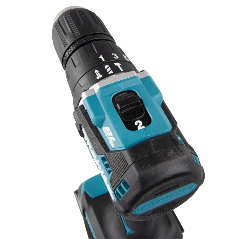 Makita DHP487 Cordless Hammer Driver Drill 18V LXT Brushless Motor Impact Electric Screwdriver Variable Speed Power Tool