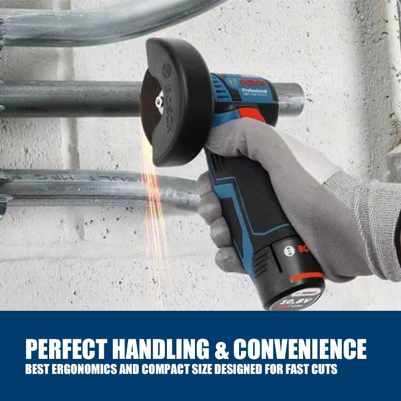 BOSCH GWS 12V-76 Cordless Compact 76MM Angle Grinder 12V Lithium Power Tools Metal Tile Cutting 19500RPM