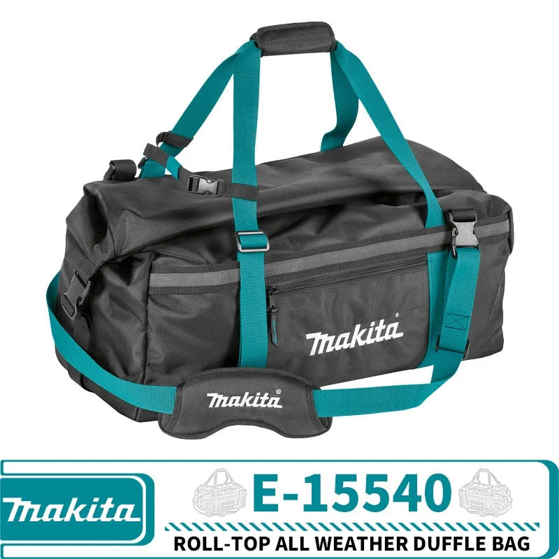 Makita E-15540 Roll-Top All Weather Duffle Bag Power Tool Accessories