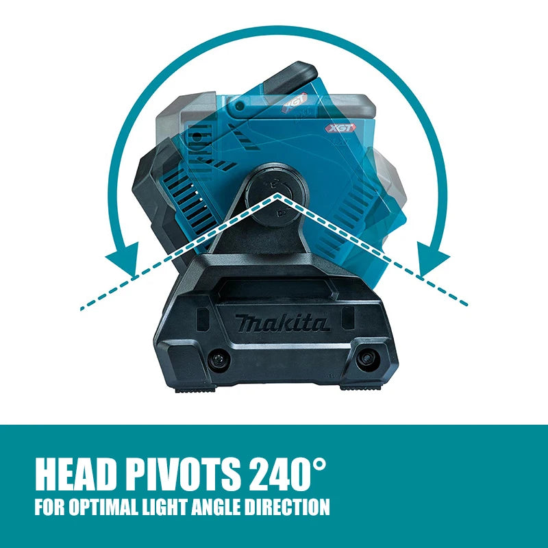 Makita ML009GX 10000 Lumen LED Worklight 40V XGT 18V LXT Lithium Power Tools Industrial Lighting