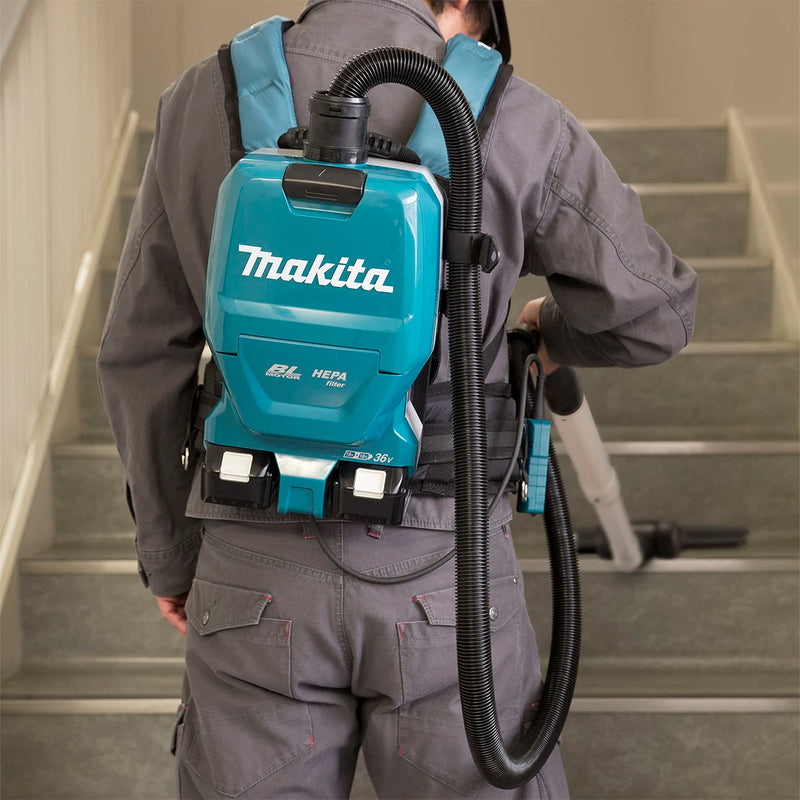 Makita DVC261ZX16 DVC265ZX7 Brushless Cordless Backpack Vacuum 36V LXT Lithium Power Tools 11kPa