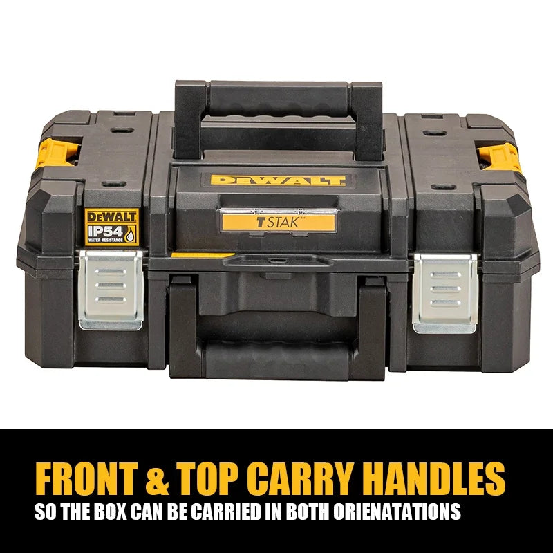 DEWALT TSTAK™ 2.0 IP54 Storage Box DWST82968-1-23 DWST83345-1-23 DWST83346-1-23 DWST83347-1-23