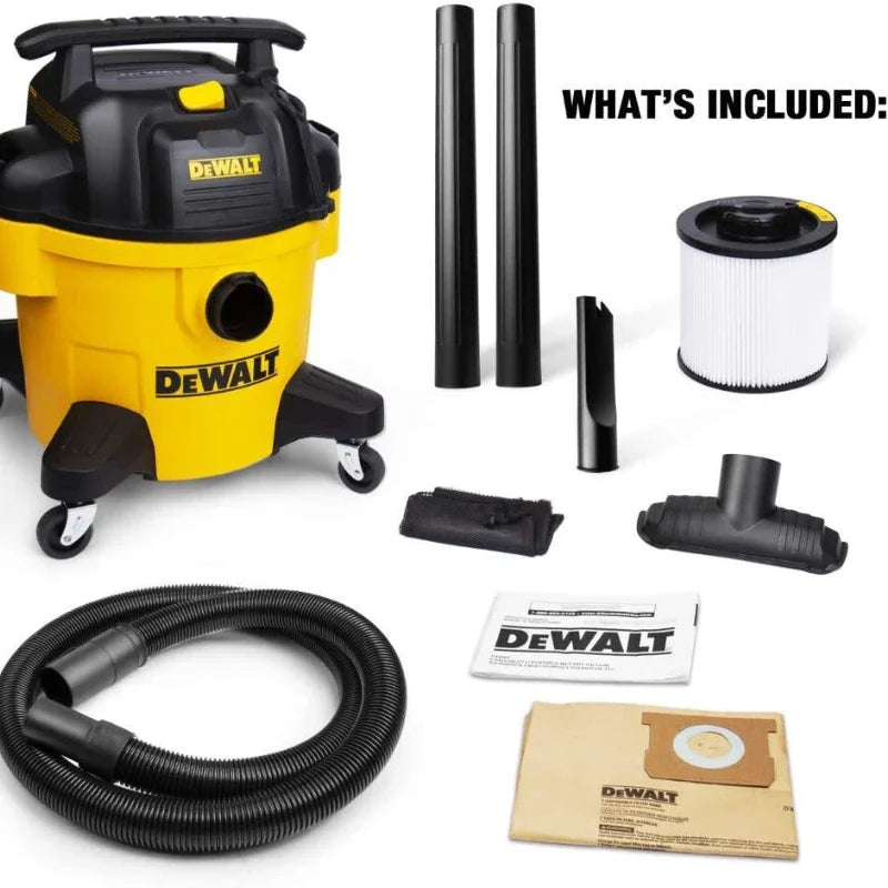 DEWALT DWV106 23L Portable Wet Dry Vacuum 220V CN Plugs Professional Wet-Dry Vacuums