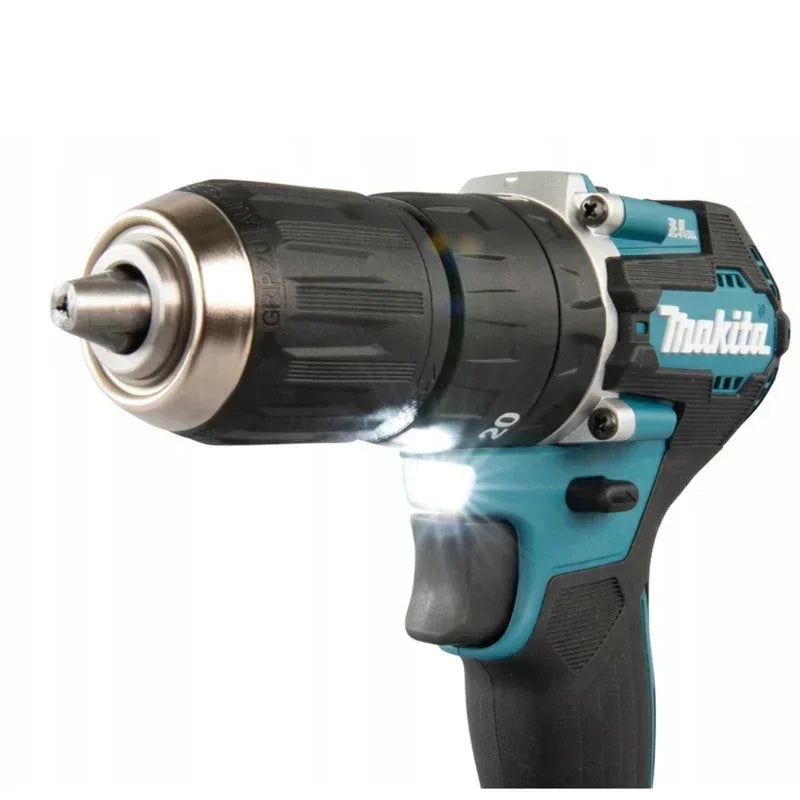 Makita DHP487 Cordless Hammer Driver Drill 18V LXT Brushless Motor Impact Electric Screwdriver Variable Speed Power Tool