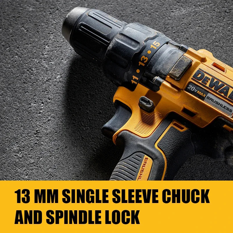 DEWALT DCD7771 Brushless Cordless Compact Driver Drill 20V Electric Screwdriver Lithium Power Tools 1750RPM 65NM