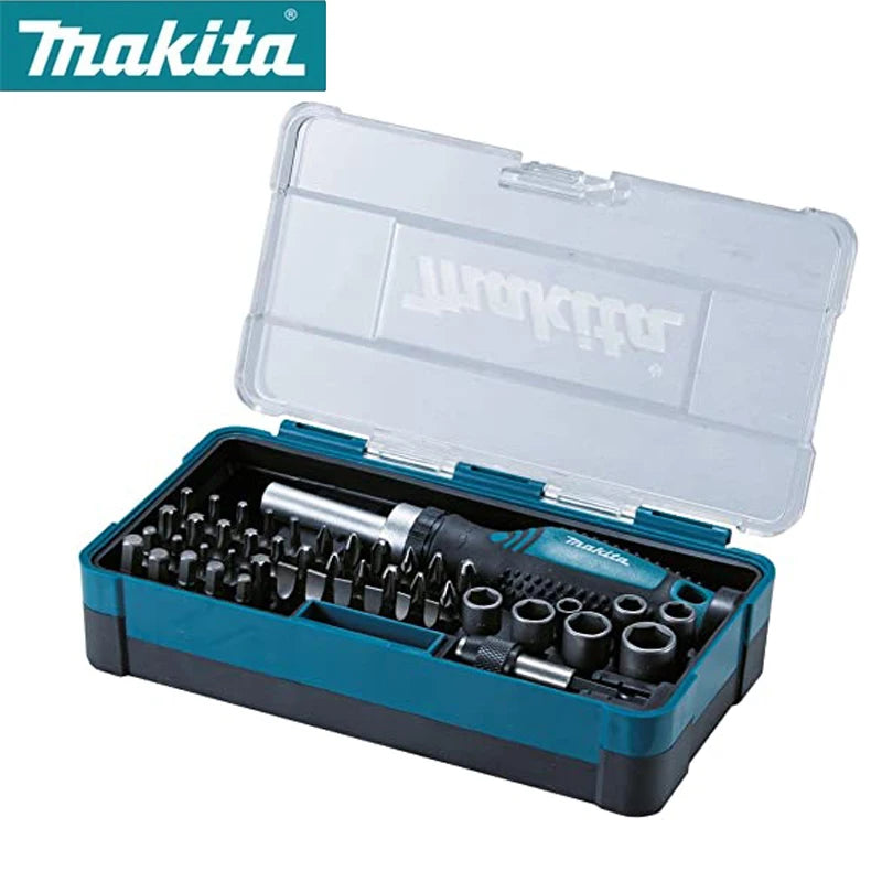 Makita B-36170 Ratchet Screwdriver Hand Tools Bits for Precision Wrench Set Repair Multi-tool Hexagon Drone Torx Ratchet Socket