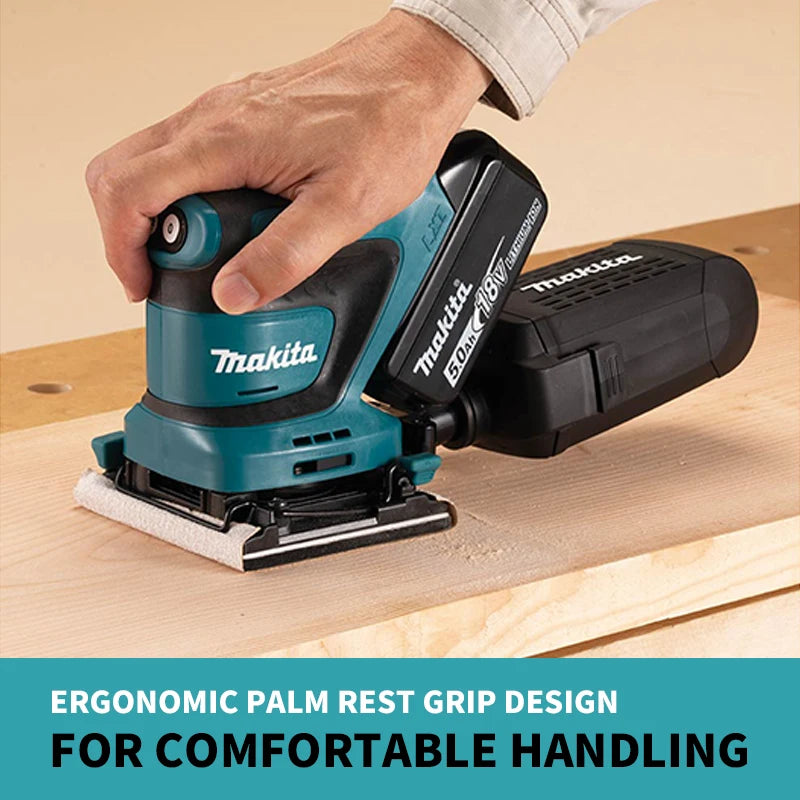 Makita DBO480Z 18V LXT 1/4 Cordless Sheet Palm Sander Lithium Power Tools 14000OPM 28000RPM