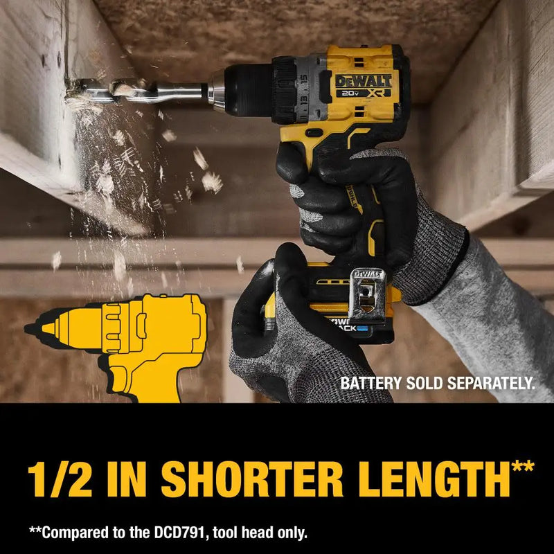 DEWALT DCD800 DCF922 Brushless Cordless Drill Impact Driver Twin Kit TSTAK II 20V Lithium Power Tools Kit