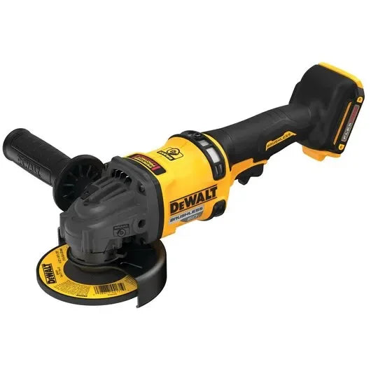 DEWALT DCG418 Kit FLEXVOLT® 60V MAX 125MM Brushless Cordless Grinder With Kickback Brake 60V Lithium Tool With Battery Charger