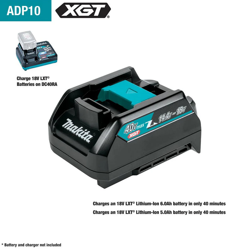 Makita ADP10 18V Battery Charger Adaptor For DC40RA DC40RC