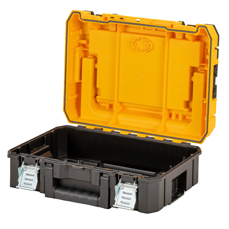 DEWALT DWST83344-1-23 TSTAK IP54 Organiser Top Shallow Box Power Tool Accessory Storage Power Tool Accessories