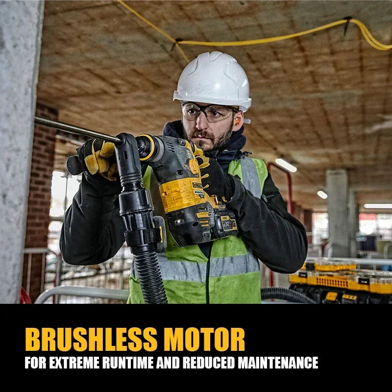 DEWALT DCH323 Brushless Cordless 28mm SDS-Plus Hammer Drill 60V XR FLEXVOLT Lithium Power Tools 980RPM 2.8J