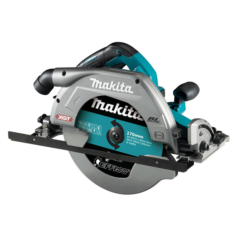 Makita HS011GZ Brushless Cordless 270mm (10-⅝") Rail Circular Saw XGT 40V Lithium Power Tools